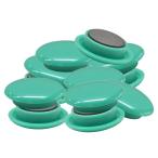 Mag(マグエックス) 掲示・メモ留め用 マグネットカラーボタン 徳用 Φ30mm 緑 12個入 MFCB-30-12P-G
