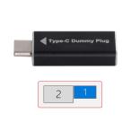 Cablecc CY временный . дисплей адаптор USB-C Type-C DDC EDID муляж штекер he платье призрак дисплей эмулятор 1920