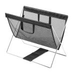  Sanwa Direct портфель класть складной выдерживаемая нагрузка 5kg сетка черный 200-CB020BK