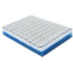 MUYYIKA 水槽フィルターマット 過材 ろ過ウールマット 8D立体マット 8層ろ過 バクテリアスリムマット 水族館ろ過スポンジパッド 洗える 再利