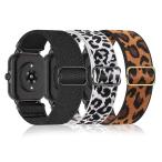 Bolesi 3шт.@ упаковка стрейч нейлон наручные часы частота Amazfit GTS/GTS 2/GTS 2e/GTS 2 mini/GTS 3/GTS