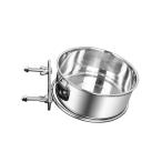  домашнее животное миска фиксация из нержавеющей стали домашнее животное .. ниже миска домашнее животное посуда вода .. миска из нержавеющей стали приманка inserting кошка собака птица мелкие животные для посуда поилка (S)