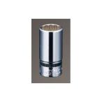 京都機械工具(KTC):ネプロス 9.5sq.セミディープソケット(十二角) 型式:NB3M-19W
