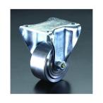 エスコ:キャスター(固定金具・スティール車輪) 型式:EA986NM-100