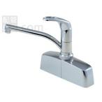 SANEI(旧:三栄水栓製作所):シングル取替用台付混合栓 型式:CK676-2-13