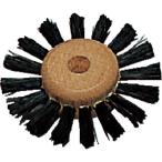 研削研磨用品 軸付ブラシ ＴＲＵＳＣＯ　ブラシホイール　外径Φ４８　豚毛１行　  (BW-48)