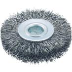 研削研磨用品 ホイールブラシ ＴＲＵＳＣＯ　ホイルブラシ　５０Ｘ１０ｍｍ穴　鋼線　線径０．３　  (TB-6322)