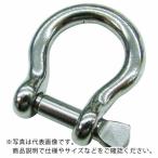 吊りクランプ・スリング・荷締機 シャックル ＴＲＵＳＣＯ　オタフクシャックル　ステンレス製　Ｄ寸法４ｍｍ　（１個＝１袋）　  (TOS-4)