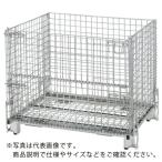 ショッピングクリアランス価格 【SALE価格】TRUSCO ネットパレット段積金具付 1000X800X850 1500kg ( TNK-B5A ) トラスコ中山(株)