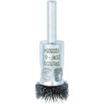 研削研磨用品 軸付ブラシ ＴＲＵＳＣＯ　フラワー型　ワイヤーブラシ　２０パイ　  (20WF-6)