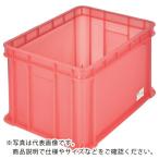 コンテナ・パレット ボックス型コンテナ ＴＲＵＳＣＯ　Ｓ５４型コンテナ用フタ　透明レッド　  (S-54FR)