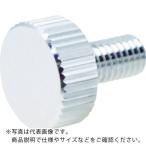ねじ・ボルト・ナット 装飾ねじ・ナット ＴＲＵＳＣＯ　装飾平小ねじ　縦目ローレット　Ｍ５　Φ１６　Ｌ１０　１個入　  (DS-AB185)
