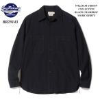 BUZZ RICKSON'S WILLIAM GIBSON COLLECTION BLACK CHAMBRAY WORK SHIRTS バズリクソンズ ブラックシャンブレー BR29143