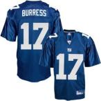 NFL Reebokレプリカジャージ NYG #17 P.Burress Blue