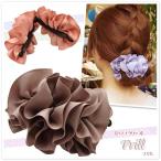 バナナクリップ プリル ヘアクリップ　ヘアアクセサリー