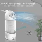 空気清浄機加湿器 小型卓上 自動モード 花粉対策 シャープ 乾燥 ウイルス対策 コンパクト ウイルス対策 小型 軽量 省エネ 静音 除菌 脱臭 カビ取り