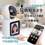 防犯カメラ 家庭用 小型 1台2役 1080P画素 見守りカメラ 監視カメラ ワイヤレス 見守り 双方向ビデオ通話 WiFi対応 夜間撮影 警報通知 子供 高齢者