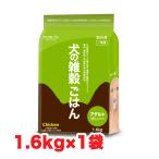 アニマルワン 犬の雑穀ごはん ペット自然食 ドッグフード チキン アダルト 1.6kg×1袋 ベストアメニティ 送料無料（北海道・東北・沖縄除く）