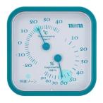 販売終了　タニタ TT-557-BL ブルー 7.5cm角 温湿度計 TANITA