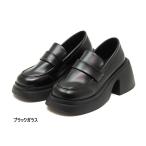  женский объем подошва толщина низ Loafer черный стекло ( ликвидация запасов )