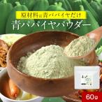青パパイヤ酵素 酵素の恵み 60g 青パパイヤ 青パパイヤ粉末 青パパイヤパウダー 鹿児島県産 酵素パウダー