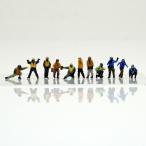 figreal 1/144 U.S.NAVY(1) 11b 11体 144-00015-11b 彩色済みフィギュア 甲板作業員 レインボーギャング 空母 アメリカ海軍 黄/青