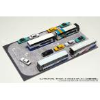 1/80 CXBS-C080-008a 421x251mm автобус .[ коробка двор научно-исследовательский институт ] кейс для коллекции X для основа наклейка 