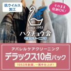 クリーニング 宅配 デラックス10点パック 高級ブランド品 詰め放題 送料無料 コート ダウン ジャケット 丁寧仕上げ 高品質