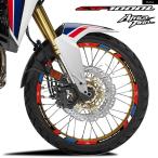  параллель импортные товары Honda Africa Twin CRF 1000 L отражающий тип мотоцикл колесо стикер ступица внутри сторона переводная картинка обод полоса лента CRF1000L