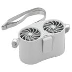 (デバリエ) ハンディーファン 携帯扇風機 首掛け扇風機 コンパクト ストラップ 卓上 手持ち USB給