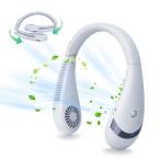 ネッククーラー 2024年モデル首掛け扇風機 5000mAh大容量 ネックファン 羽なし急速冷却 熱中症対策