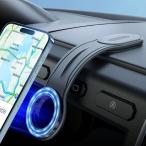 ZESLEY スマホホルダー マグネット式携帯電話ホルダー MagSafe 車載 ホルダ 折り畳み可能 超強力3M粘