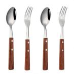 KXLCGYK スプーン フォークセット 木�