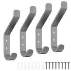 Getrays орнамент крюк 4 шт. комплект, черный выдерживаемая нагрузка 9kg wall вешалка пальто крюк полотенце low 