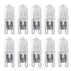 10個セット G9口金 LED電球 LEDランプ 120V 40W 電球色 省エネ 全方向照明 照明用具 ハロゲン電球