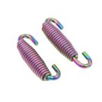 A ABSOPRO мотоцикл выхлоп muffler труба вертлюг springs 59mm springs крюк нержавеющая сталь s