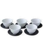 風景ドットコム 煎茶 湯のみ S62 白 5