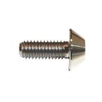 Roost titanium номер болт номерная табличка установка болт Ti-6AL-4V GR5 64 titanium (M6 x 15mm 1 шт. )