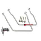 GUDAVO 荷物サドルバッグ パニエ サポートバー ホンダ VTX 1300 S/R Retro/VTX 1800 N NEON/VTX 1800 R レトロ ク