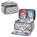 Luxja шитье сумка шитье сумка швейные инструменты место хранения переносной большая вместимость много карман комплектация to