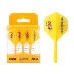 CUESOUL PDC ASIAN TOUR 2024 スペシャルエディションROST AK5 ダーツフライトスタンダードシェイプ、3本