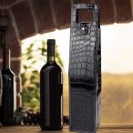 Elegentビールギフトバッグ、ResuableレザーPUワインバッグ、快適な手触り16.1 * 3.5 * 3.5インチの家庭