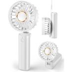 Hssio 携帯扇風機 ハンディファン 手持ち扇風機 充電式USB扇風機 3段階風量調節 Type-c充電式 持ち運