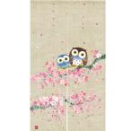  noren Noren модный сова Star Fish манэки-нэко собака подсолнух перегородка занавески глаз ..