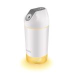 HandFan 加湿器 卓上 小型 亜塩素塩酸水対応 USB充電式 2600mAh 空焚き防止搭載 大ミスト噴出量 ダブ