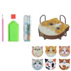 ideamall ダイヤモンド コースター アート ペインティングコースター ダイヤモンドアート 6