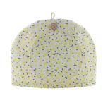 おしゃれ 北欧風 ティーコジー ティーホワイト系 プチレモン ティーポットカバー 匠の技 河島幸