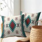 PAKAZA クッションカバー 民族風幾何学模様 旅の思い出 ペンドルトン オルテガ エスニック ボヘミ