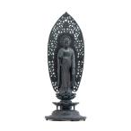 仏像 阿弥陀如来 25cm（青銅彩色）仏師：松久朋琳 原型＿『浄土宗・時宗』 高岡銅器 (あみだにょ