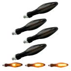  Turn сигнал E Mark засвидетельствование соответствующий требованиям техосмотра 4 шт. комплект для мотоцикла универсальный 6LED высокая яркость указатель поворота 12V (smo